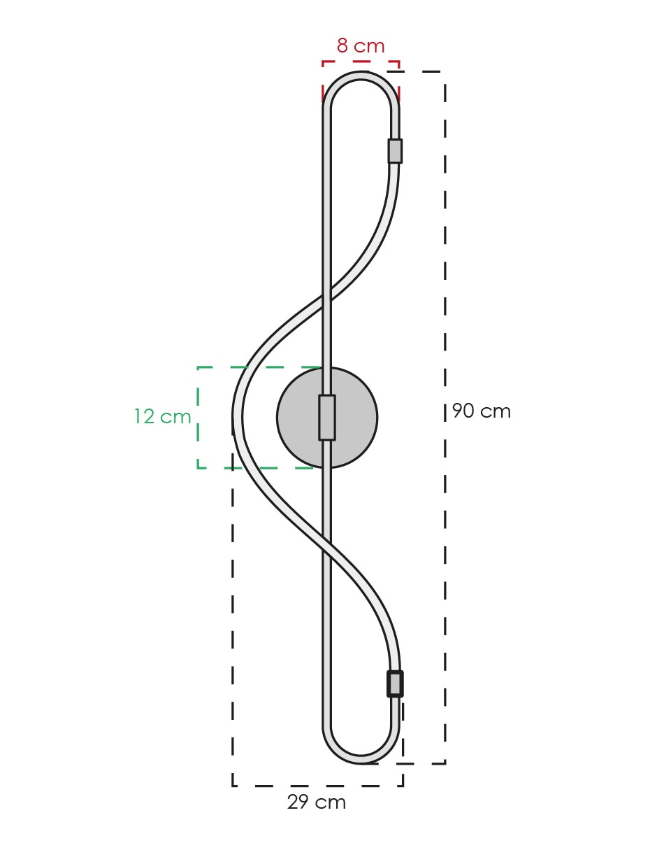 Árbotante led 2