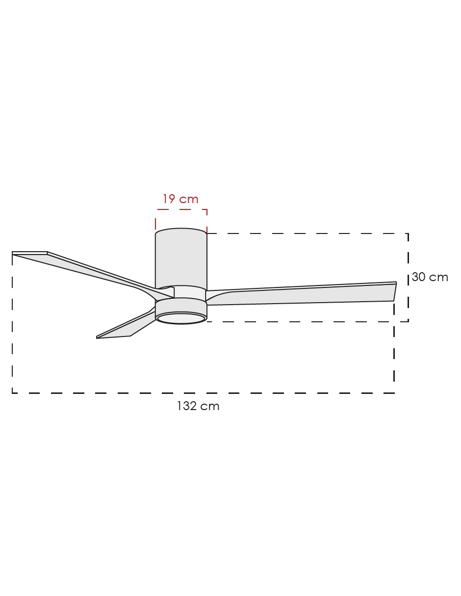 Ventilador de techo 6 velocidades 5