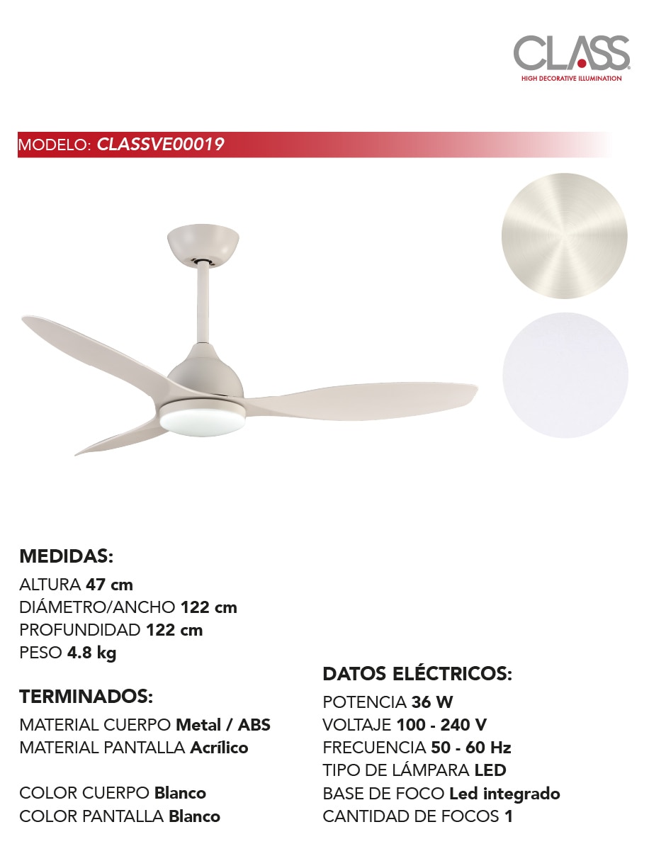 Ventilador de techo 6 velocidades Ventilador de techo 6 velocidades