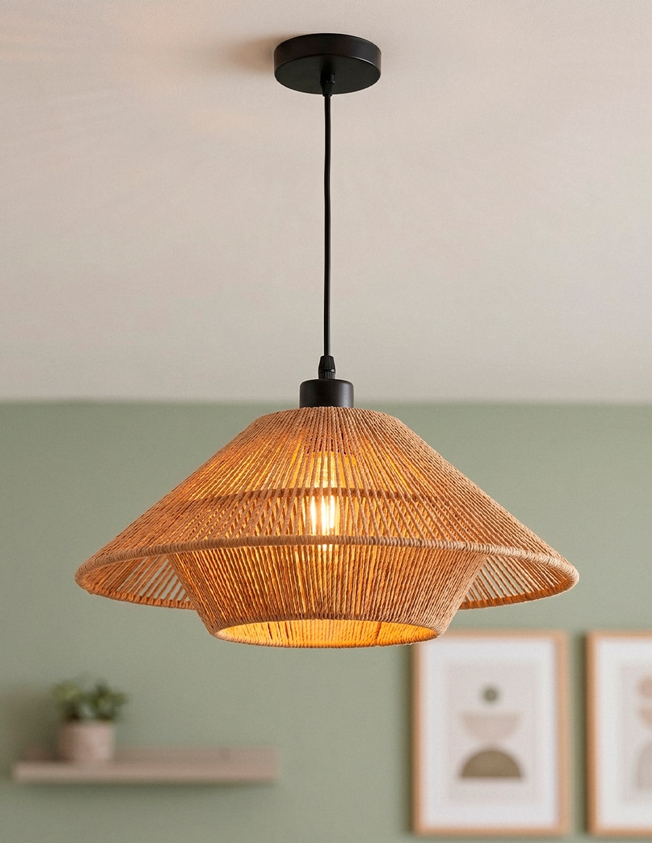 Lámpara colgante incandescente y LED 3