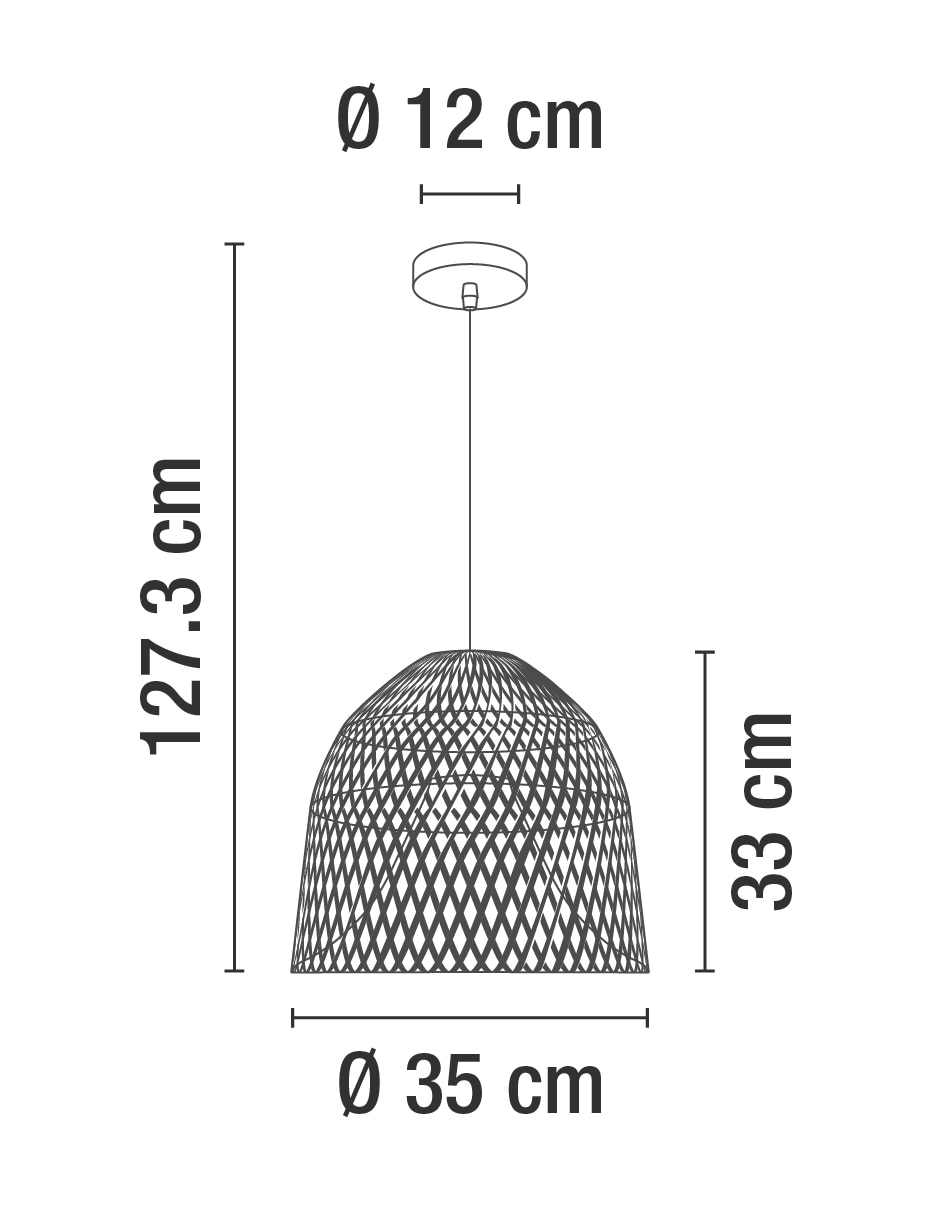 Lámpara colgante incandescente y LED 6