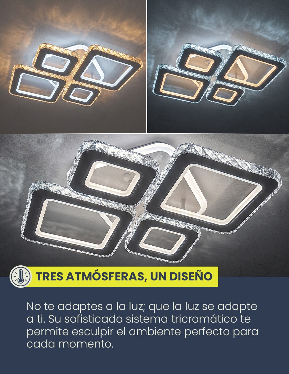 Plafón led lynx 8