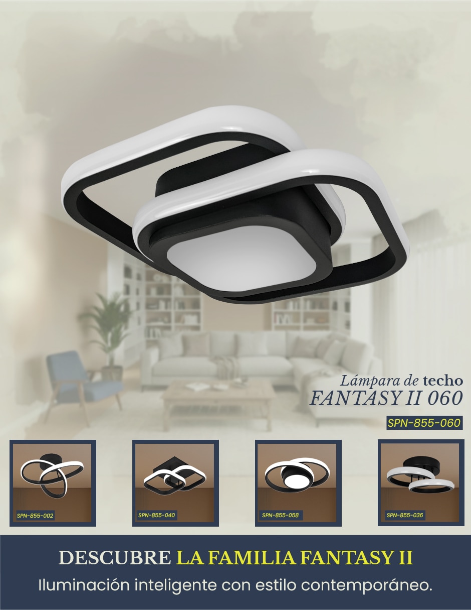 Plafón LED Fantasy II 9