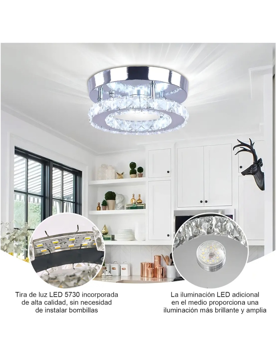 Lampara colgante led