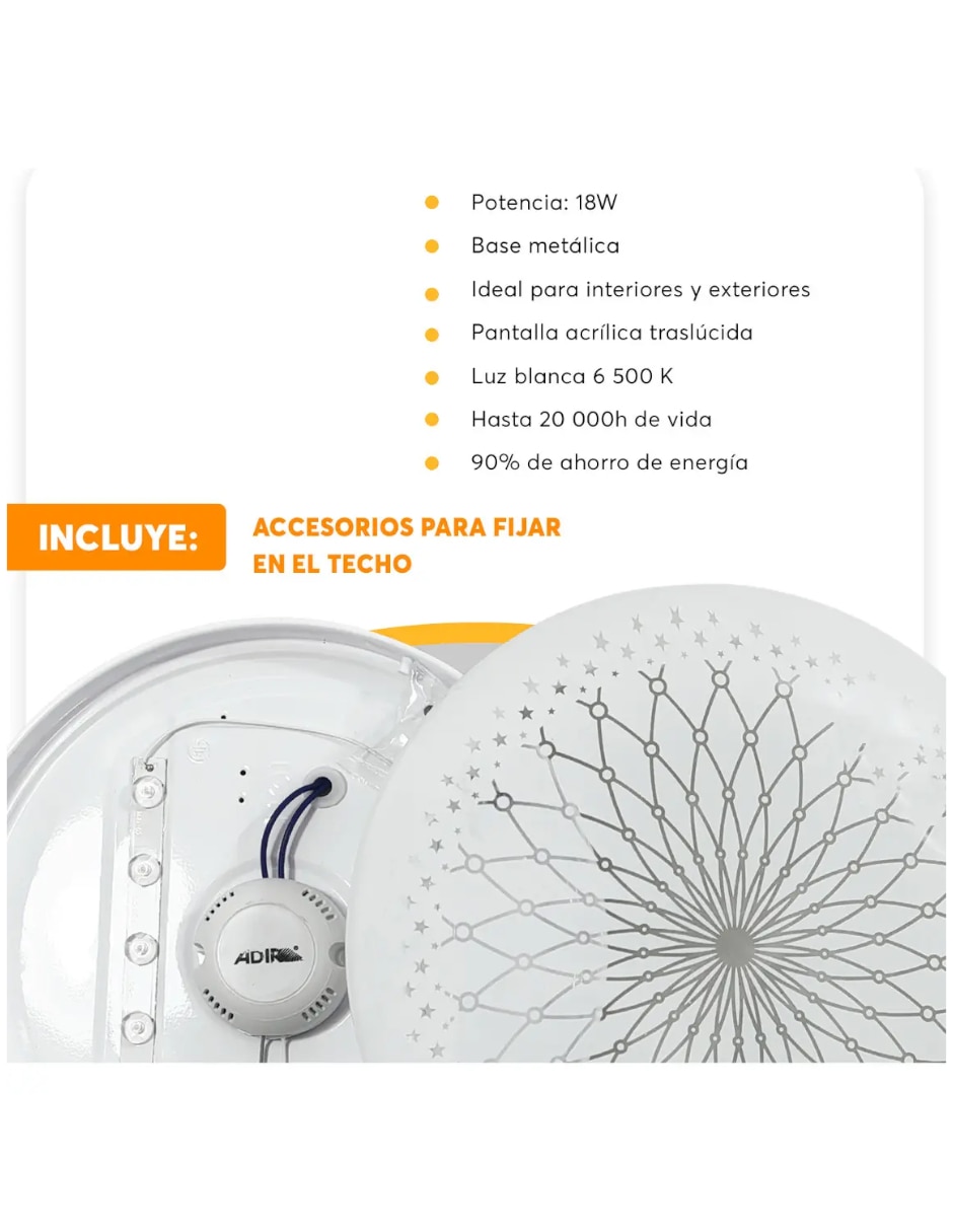 Plafón led