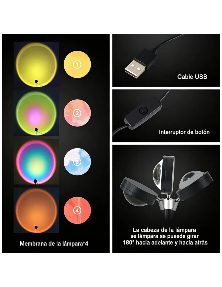 Lámpara de mesa LED 3
