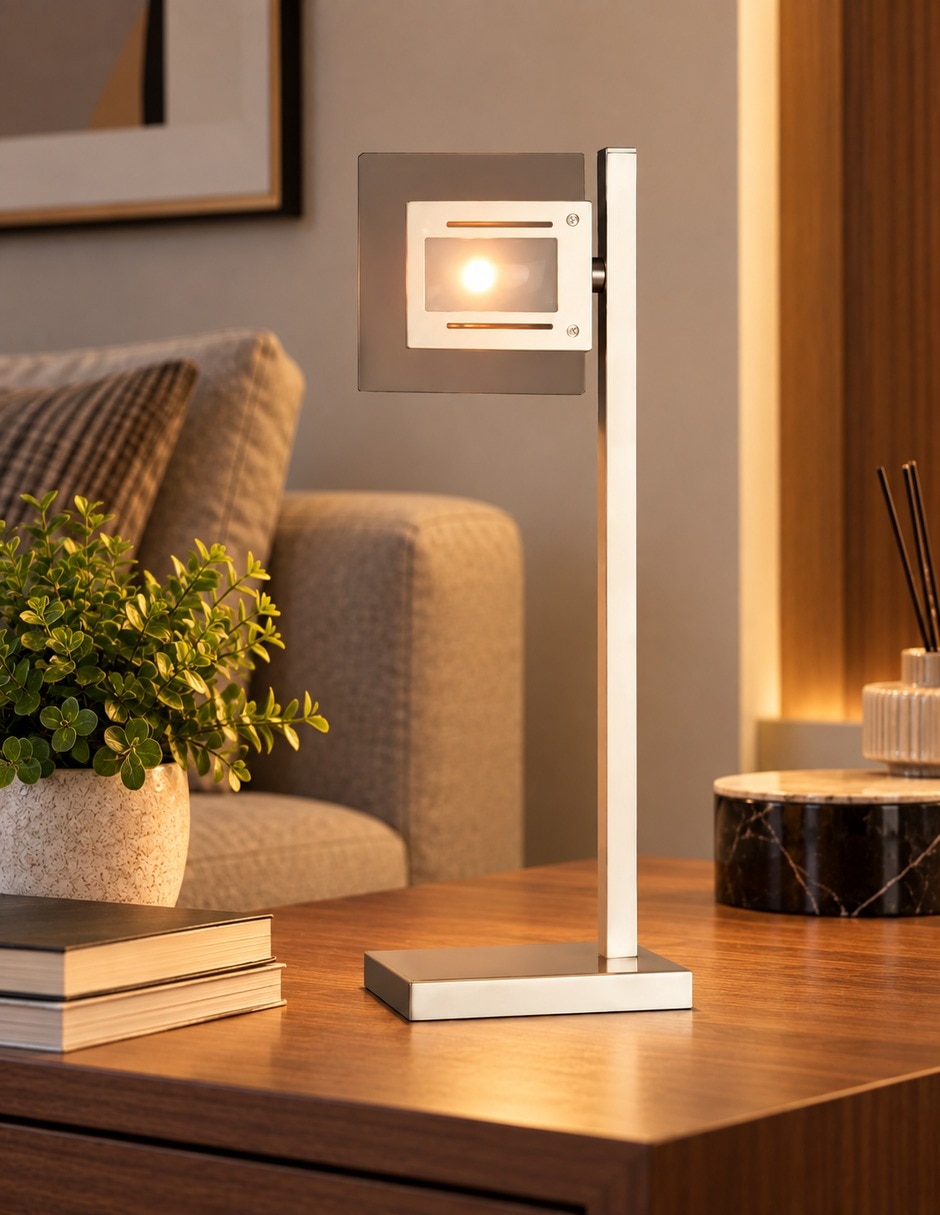 Lámpara mesa Incandescente y LED 1140 Square