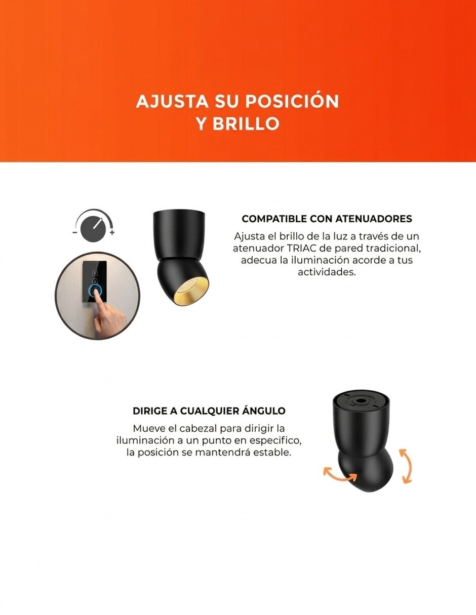 Plafón LED HAURYX 6