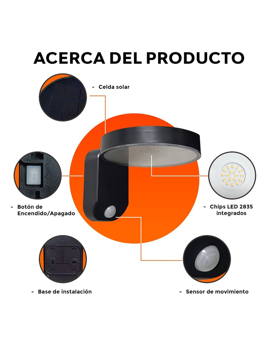 Arbotante LED BIDA 3