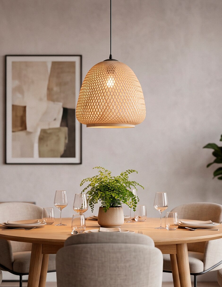 Lampara colgante Incandescente y LED 4