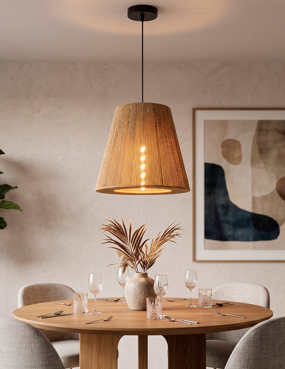 Lampara colgante Incandescente y LED 4