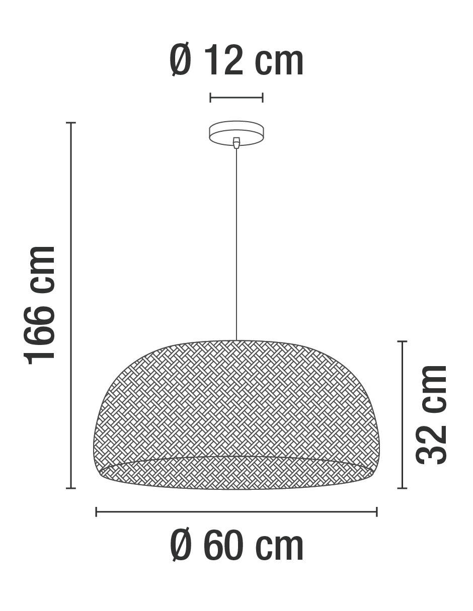 Lampara colgante Incandescente y LED 5