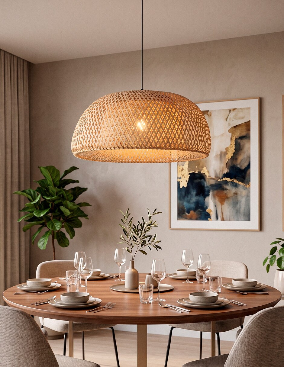 Lampara colgante Incandescente y LED 4