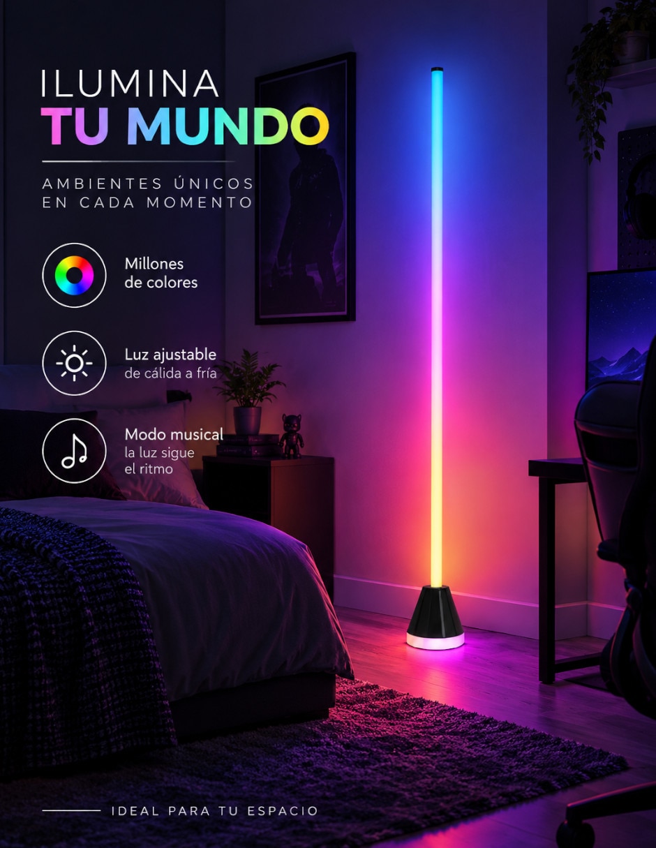 Lámpara de pie LED 2