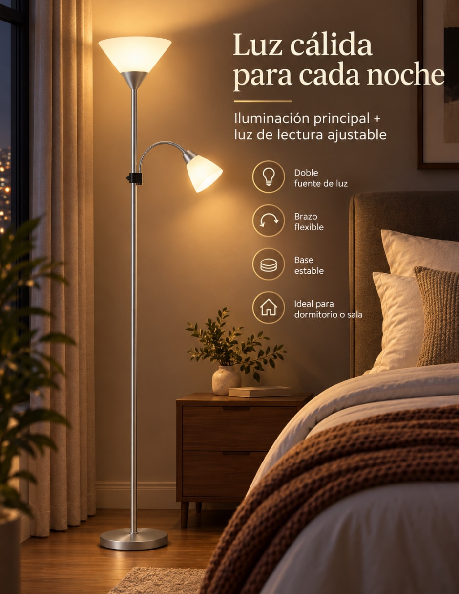 Lámpara de pie LED 2