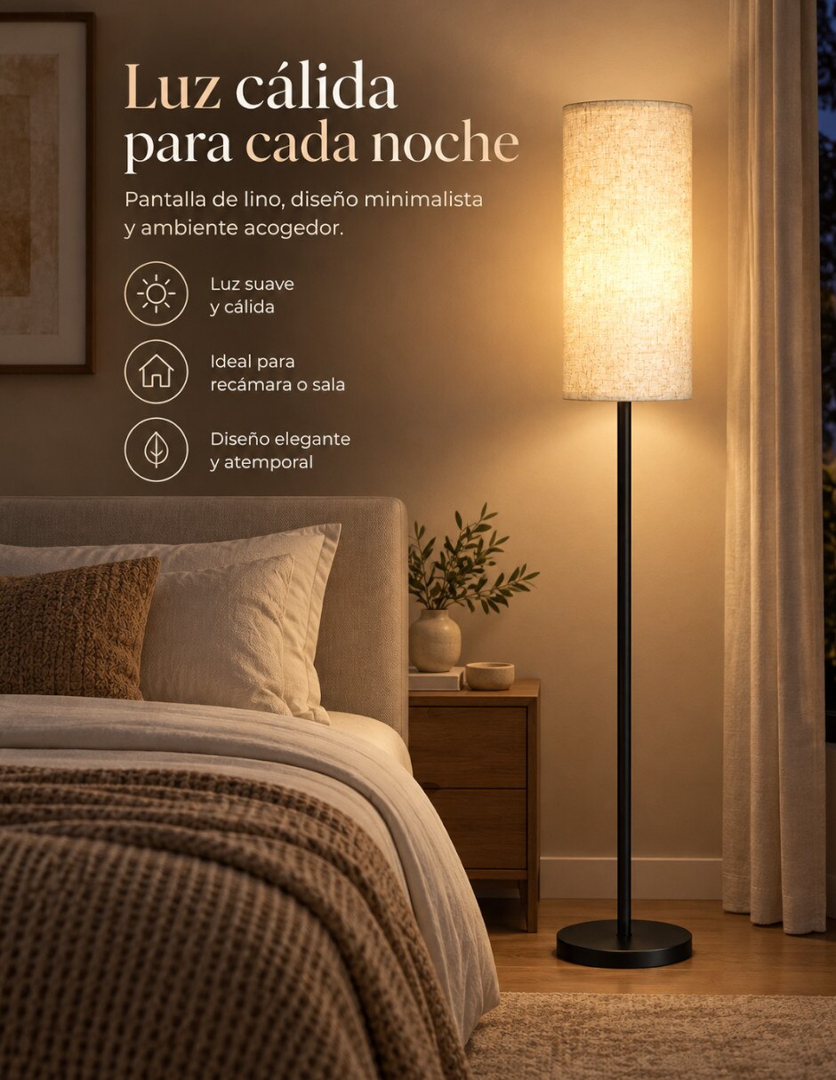 Lámpara de pie LED 4
