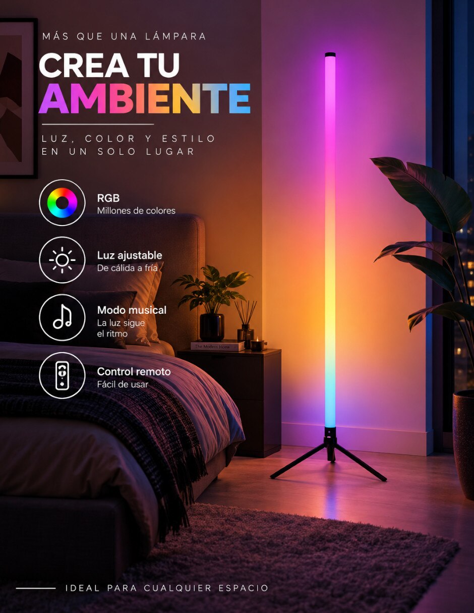Lámpara de pie LED 2