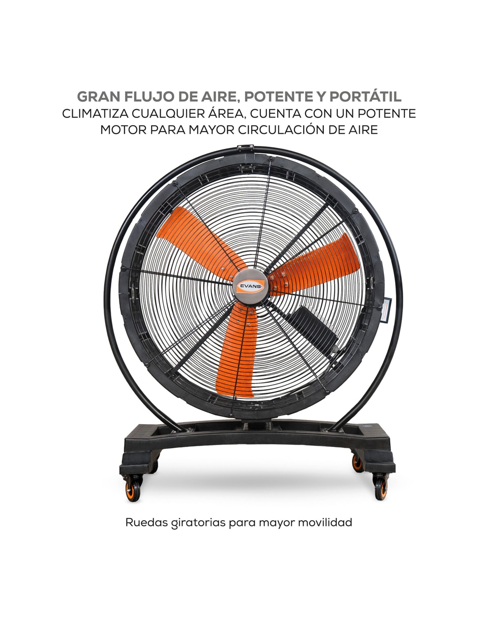 Ventilador industrial No velocidades 2