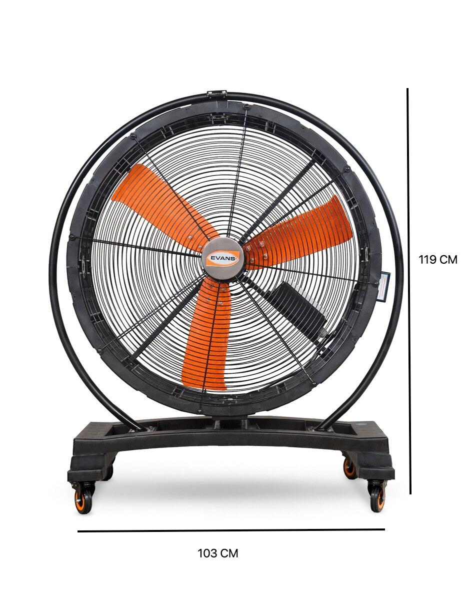 Ventilador industrial No velocidades 5