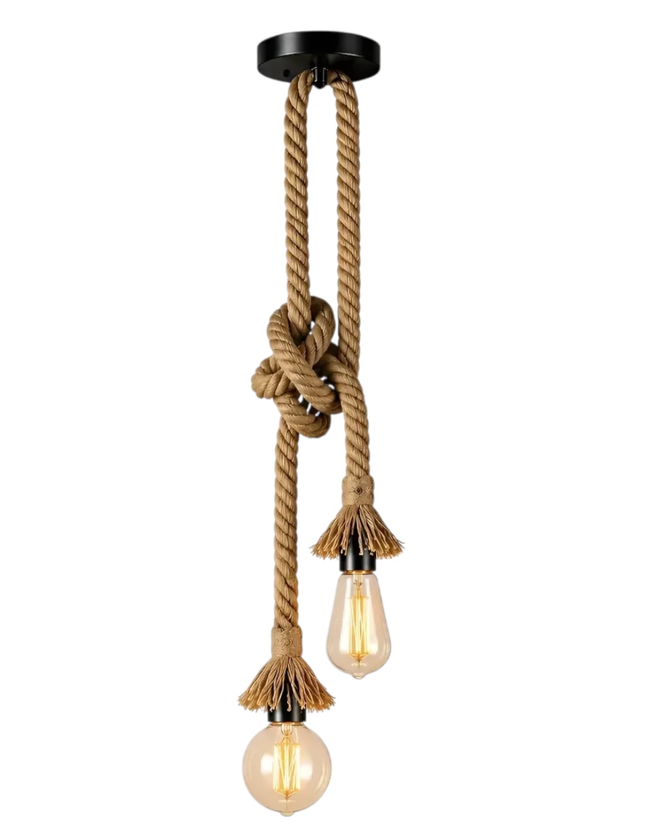 Lampara colgante Incandescente y LED