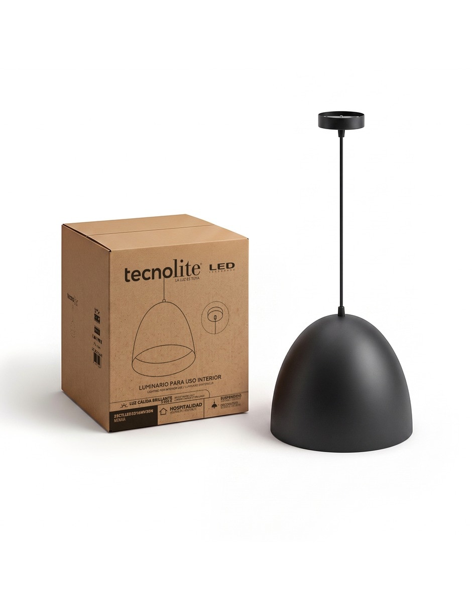 Lámpara colgante led menaia 6