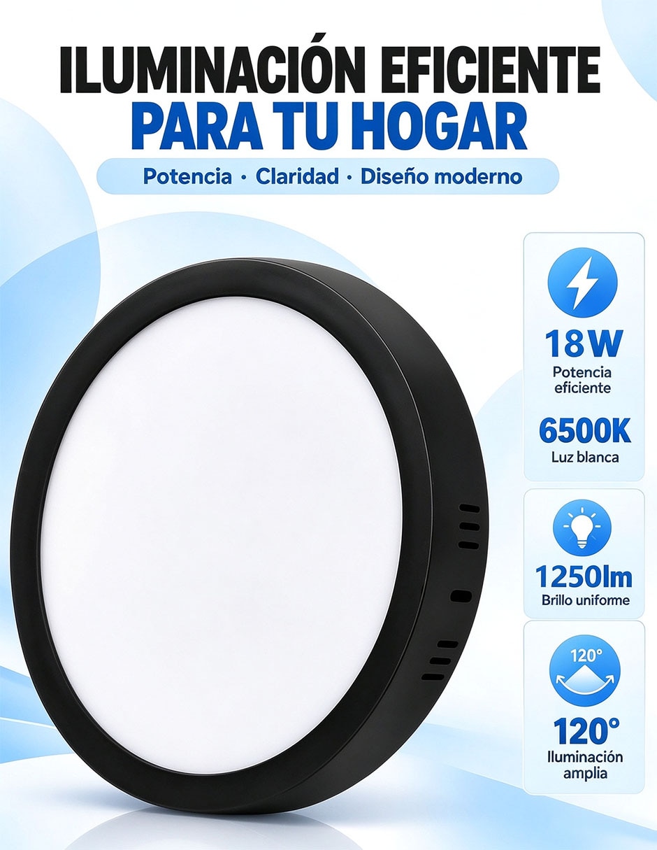 Plafón led 3