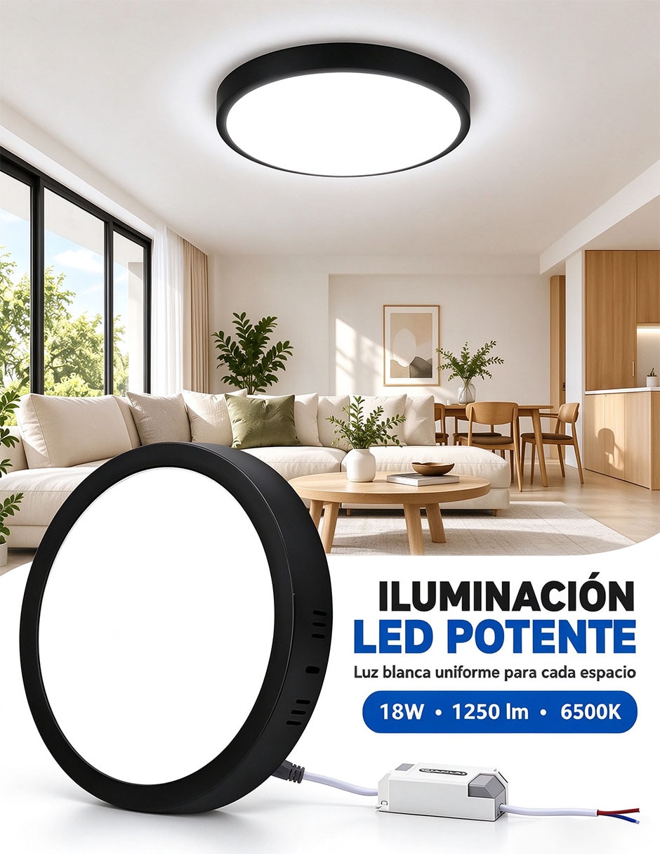 Plafón led 4