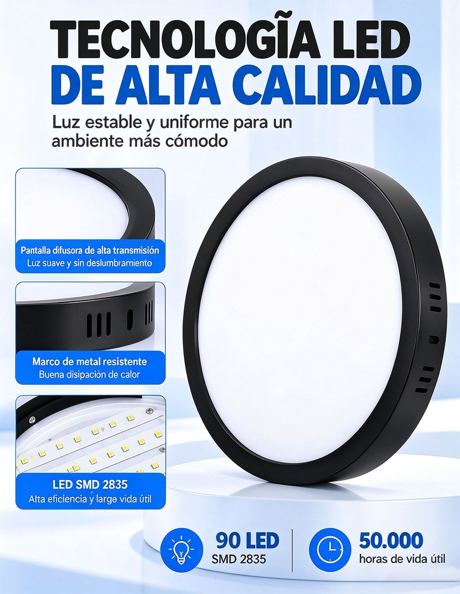 Plafón led 6