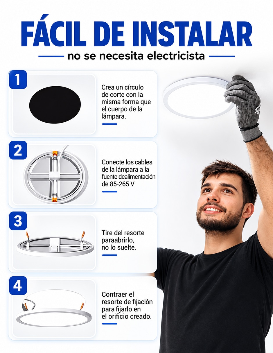 Plafón led 2