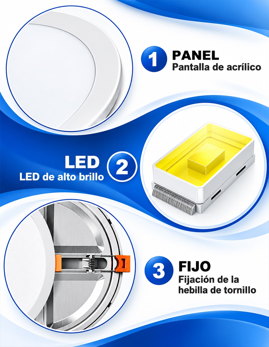Plafón led 4