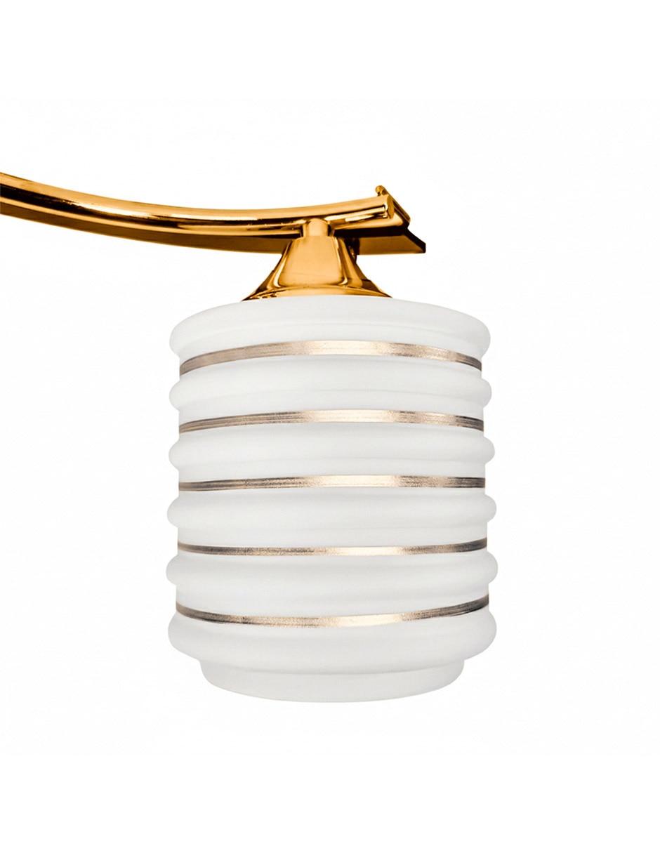 Árbotante LED Mil Luces Agabia 003 dorada 1 pieza