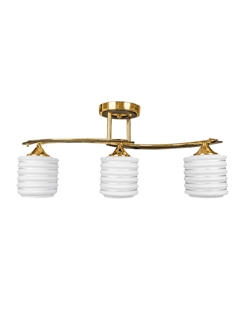 Árbotante LED Mil Luces Agabia 003 dorada 1 pieza